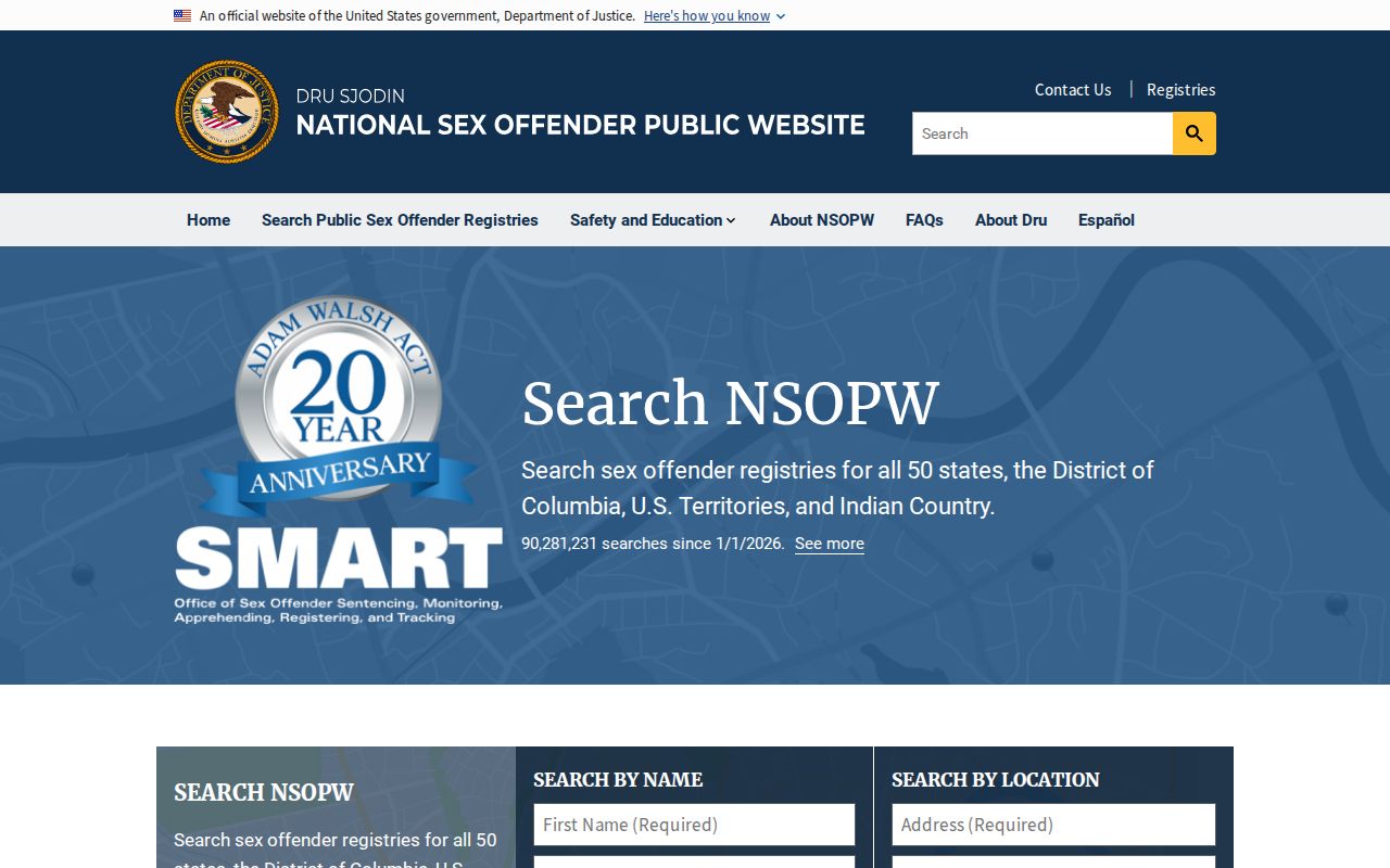 Polk County sex offender search national registry interface